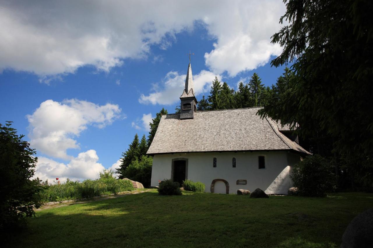 Hoehengasthaus Kolmenhof An Der Donauquelle Фуртванген Экстерьер фото