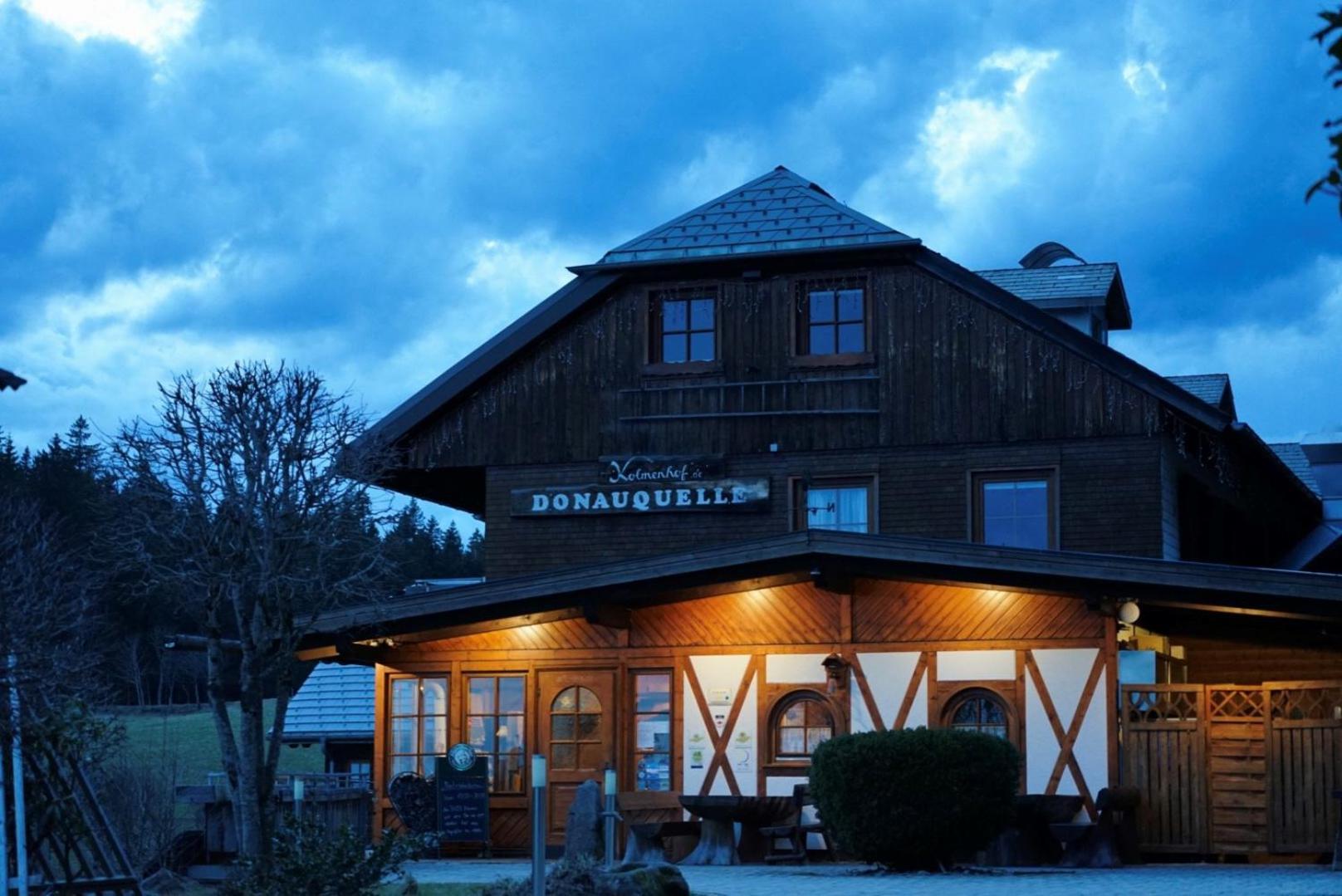 Hoehengasthaus Kolmenhof An Der Donauquelle Фуртванген Экстерьер фото